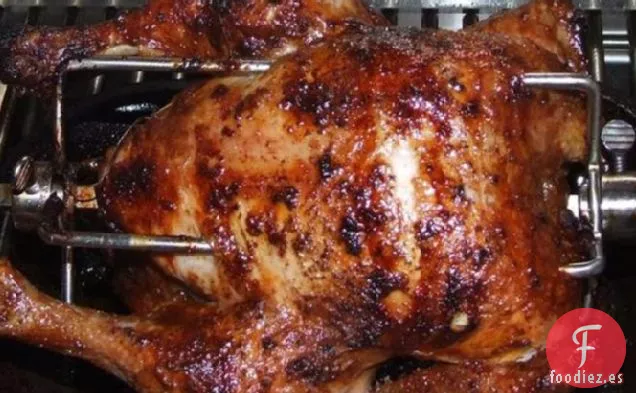 Pollo Asado Al Ajo Y Limón Con Especias Marroquíes