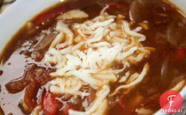 Sopa de Piperade de Ajo