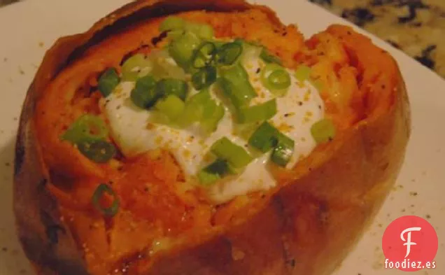 Batata al Horno con Limón y Pimienta