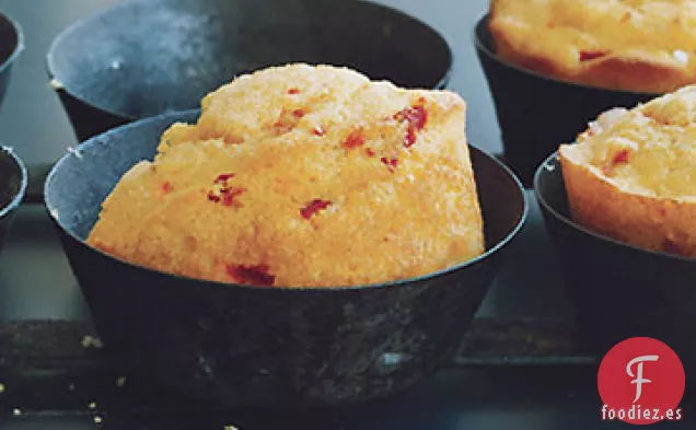 Magdalenas de Maíz con Pimiento