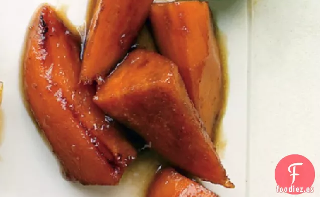 Batatas Glaseadas con Azúcar Morena y Lima
