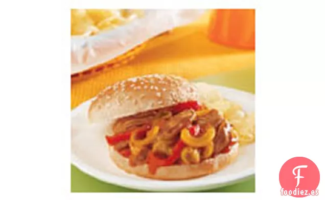 Sándwiches de Pollo Chipotle