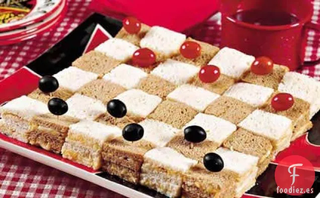 Sándwiches de Queso a Cuadros