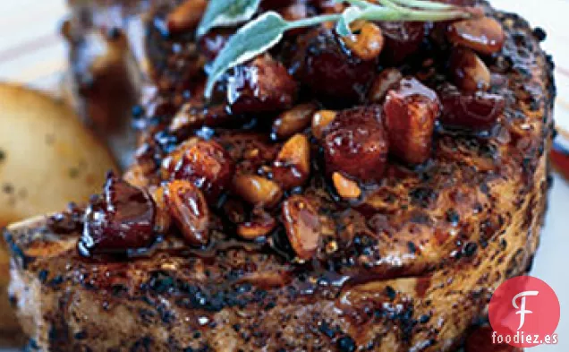 Chuletas de Cerdo Kurobuta con Especias