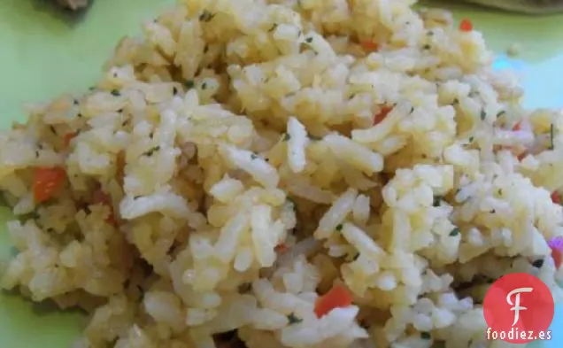 Arroz con Pimiento Dulce