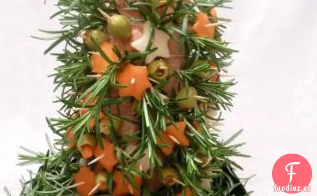 Envoltura de Salchicha Ahumada con Pimienta y Champiñones