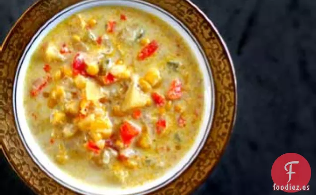 Sopa de Maíz de Otoño de Adrienne