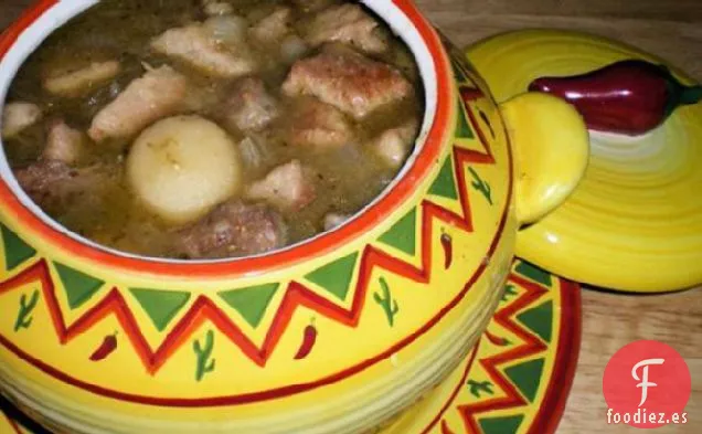 Estofado de Cerdo de Chile Verde