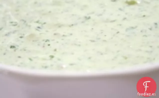 Aderezo Cremoso para Ensalada de Cilantro