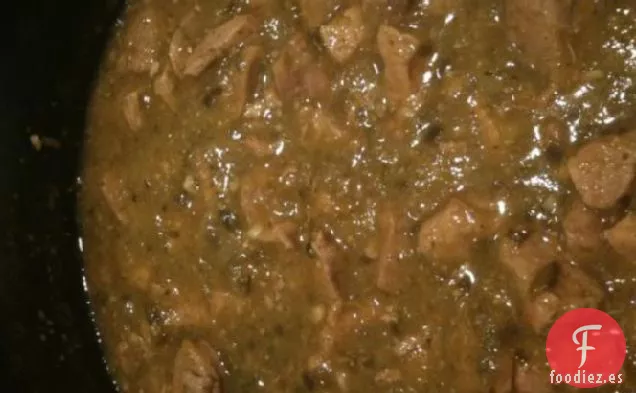Chili Verde Auténtico (Estofado de Cerdo y Tomatillo Verde)