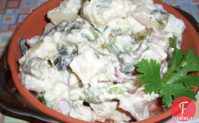 Ensalada de Papa Poblana