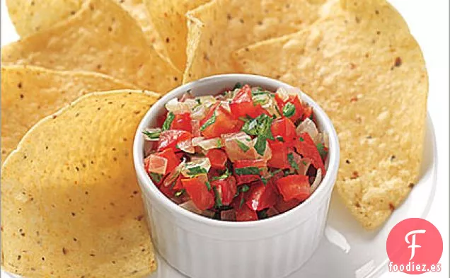 Salsa de Tomate Casera con Patatas Fritas