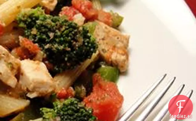 Pasta, Brócoli y Pollo