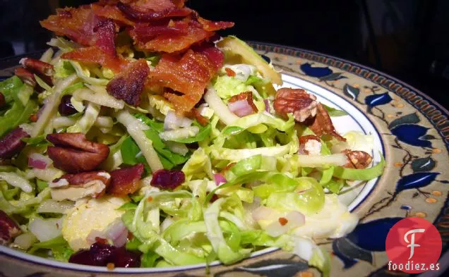 Ensalada De Manzana Y Col De Bruselas
