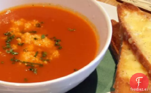 Sopa de Tomate y Cuscús