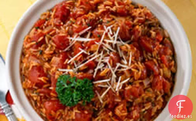 Risotto de Tomate en Minutos