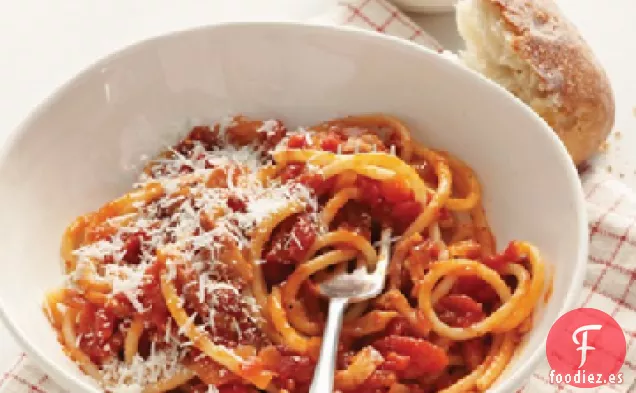 Salsa de Tomate Picante con Panceta