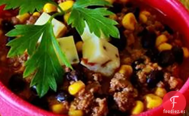 Estofado de Frijoles Negros del Suroeste