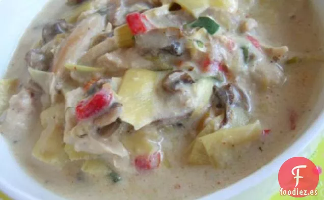 Crema de Alcachofa y Sopa de Champiñones