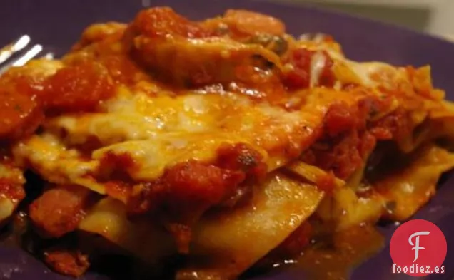 Lasaña de Antipasto