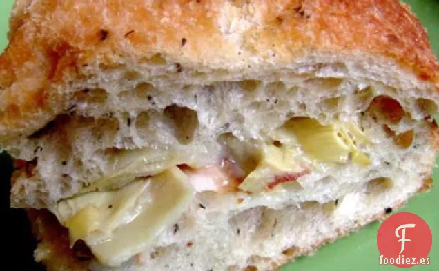 Focaccia de Alcachofa y Brie