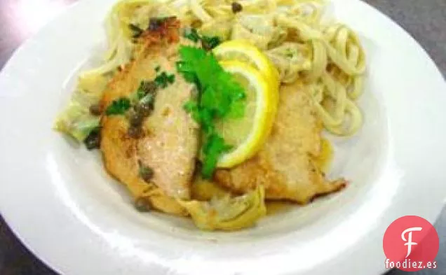 Pollo a la Alcachofa al Limón