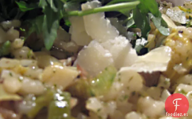 Risotto De Alcachofa De Jerusalén De Gordon Ramsay Con Vieiras