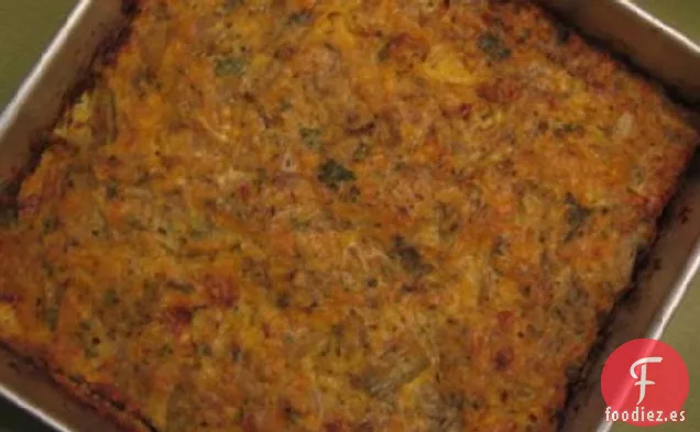 Cuadrados de Alcachofa con Queso