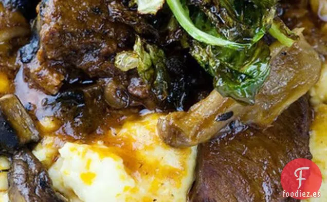 Costillas Estofadas Con Polenta De Mascarpone