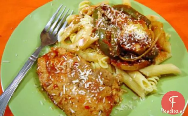 No Las Chuletas de Cerdo Al Estilo Italiano De Tu Mamá