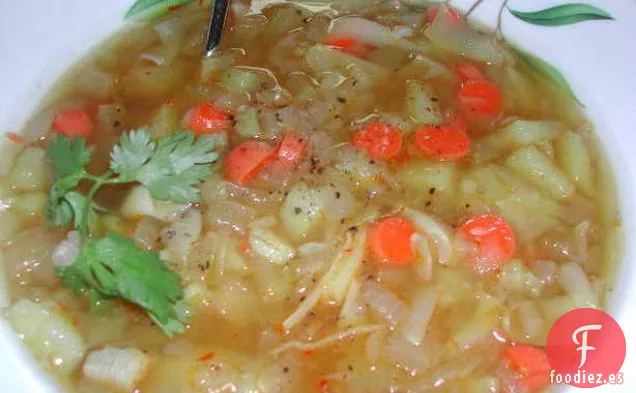 Sopa de Alcachofas de Provenza
