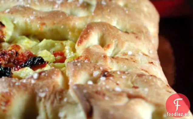 Alcachofa, Tomate y Focaccia Asiago