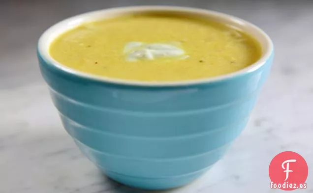 Sopa Cremosa de Alcachofas