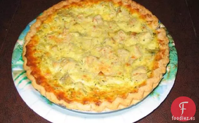 Quiche de Alcachofa y Tomate Secado al Sol
