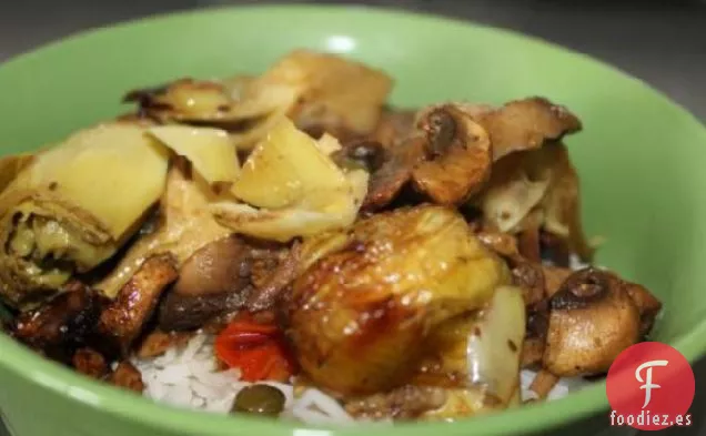Pollo Corazón de Alcachofa