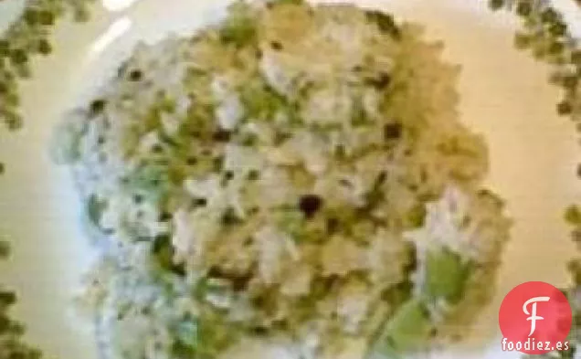 Arroz con Queso y Brócoli