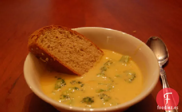 Sopa de Brócoli y Queso