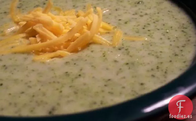 Sopa De Brócoli Con Queso