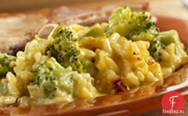 Cazuela de Arroz con Brócoli