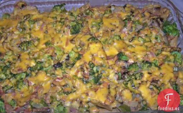 Cazuela de Jamón de Brócoli