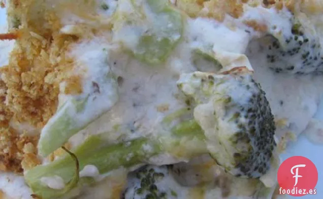 Cazuela de Brócoli y Pollo