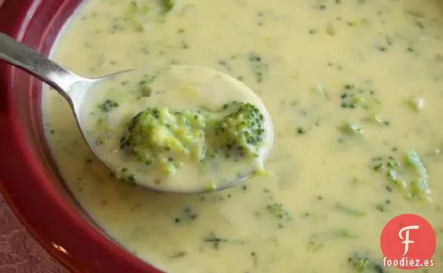 Sopa de Brócoli con Queso