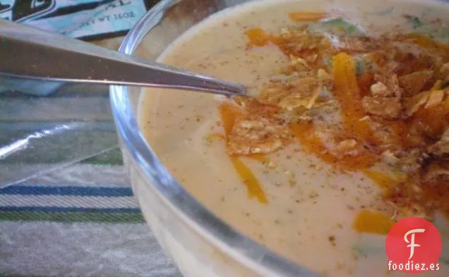 Sopa de Brócoli con Queso