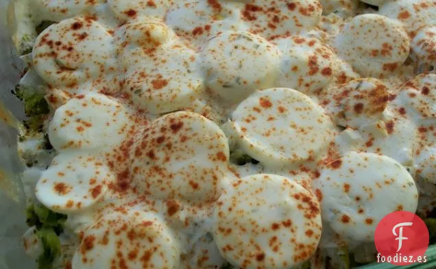 Cazuela de Huevo y Brócoli