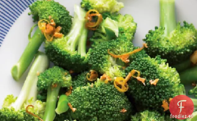 Brócoli al Vapor con Aceite de Ajo