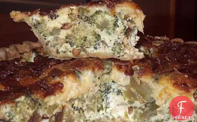 Brócoli Asado, Quiche de Tocino