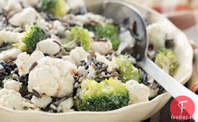 Ensalada de Cangrejo de Arroz Salvaje