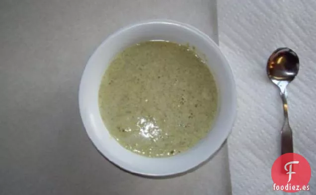 La increíble Crema de Brócoli Baja en Carbohidratos de Paul