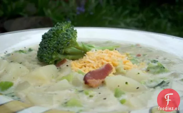 Crema de Sopa de Brócoli