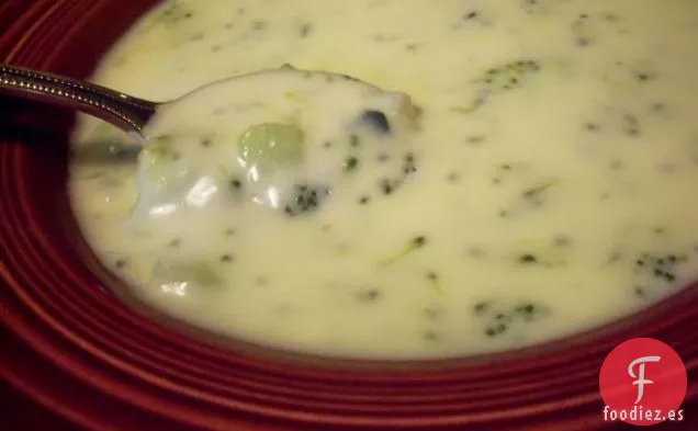 Crema Casera de Sopa de Brócoli